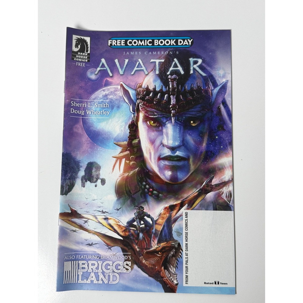Avatar Briggs Land Free Comic Book Day 2017 Dark Horse Comics James Cameron FCBD